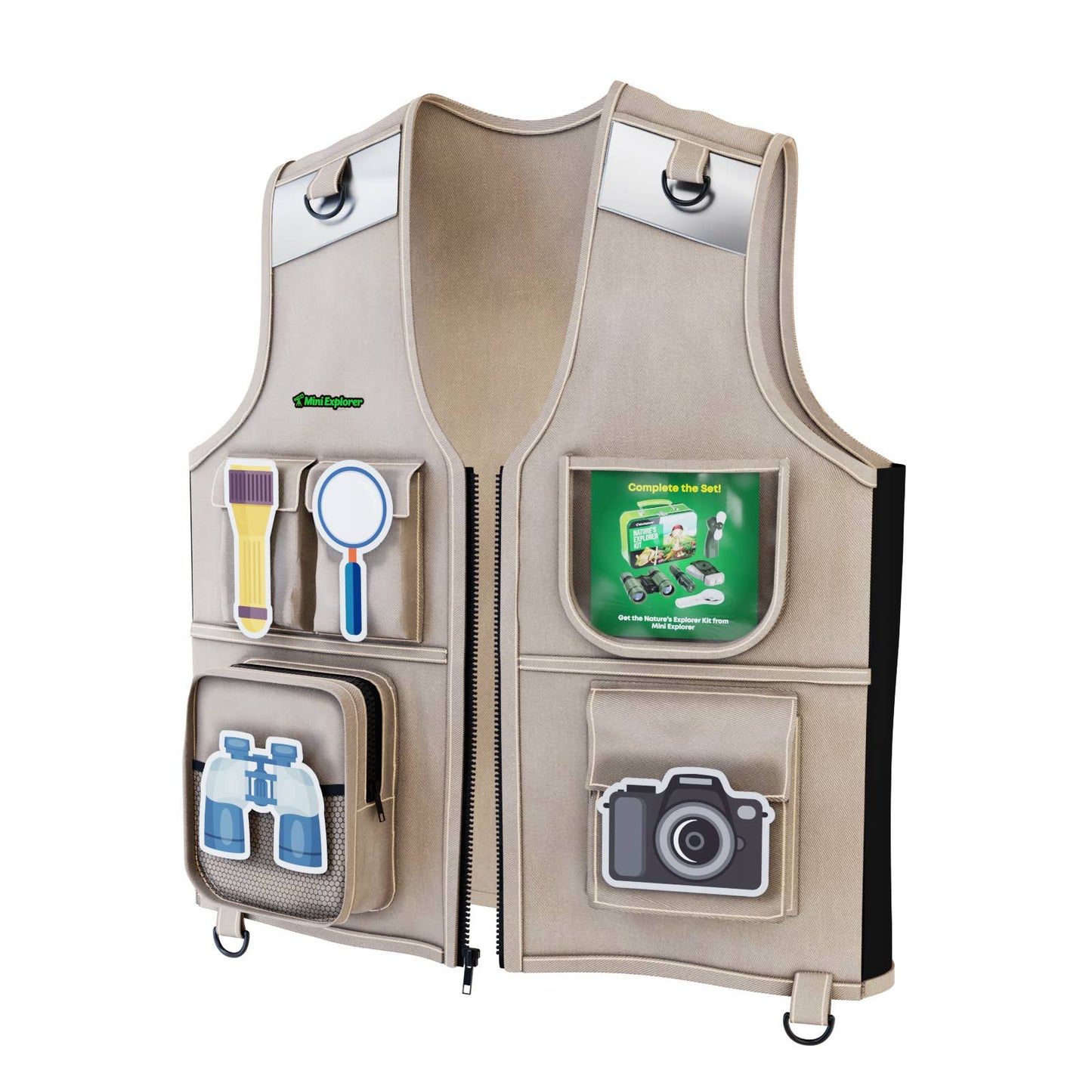 Kids Explorer Vest and Hat Costume