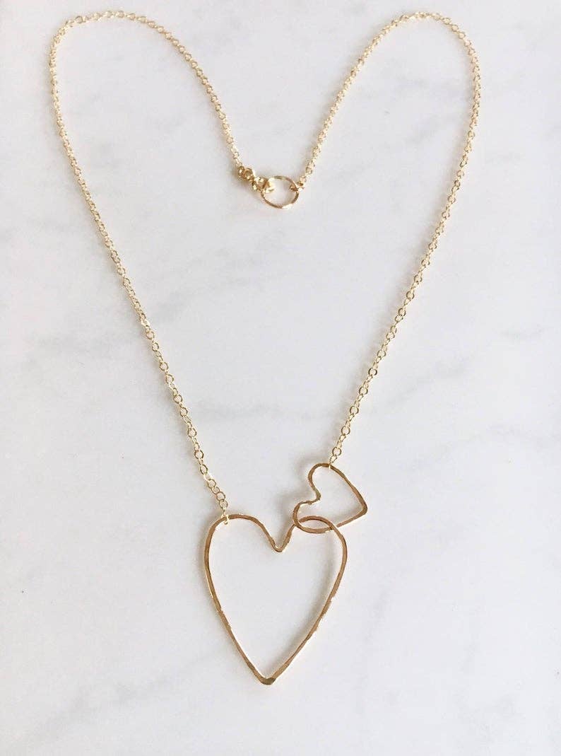 Interlocking Hearts Necklace