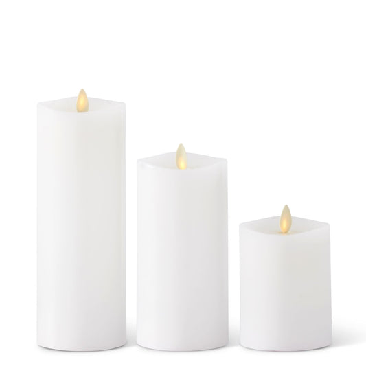 Luminara White Candles