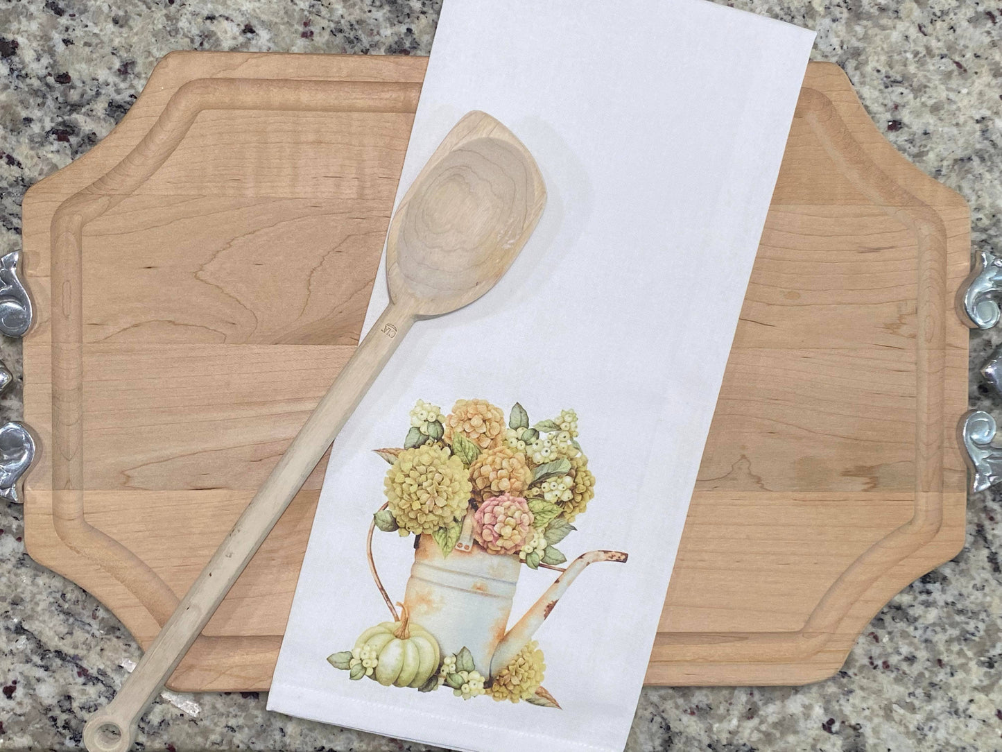 Fall Hydrangea Kitchen Towel