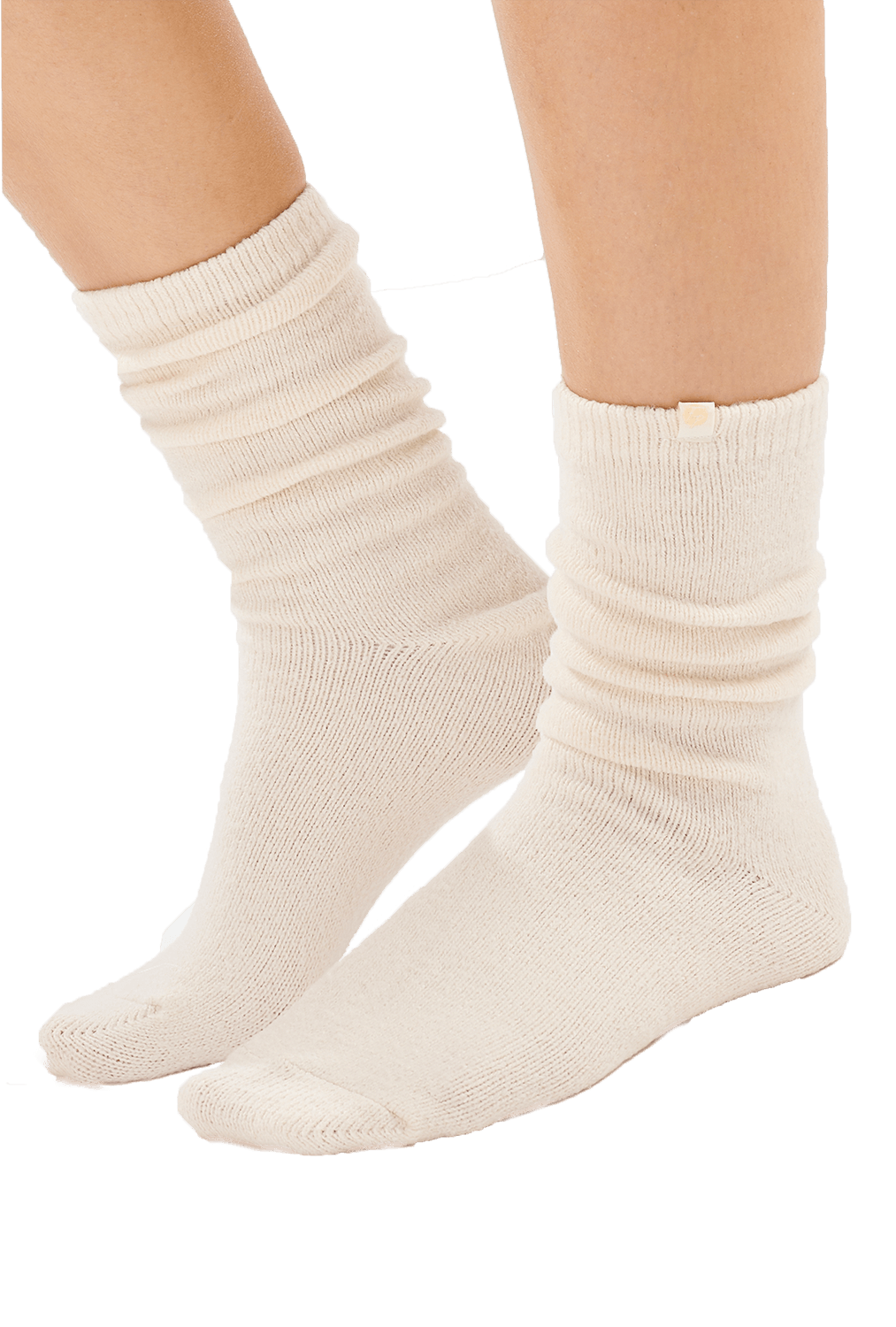 Faceplant Cashmere-finish Socks: Black