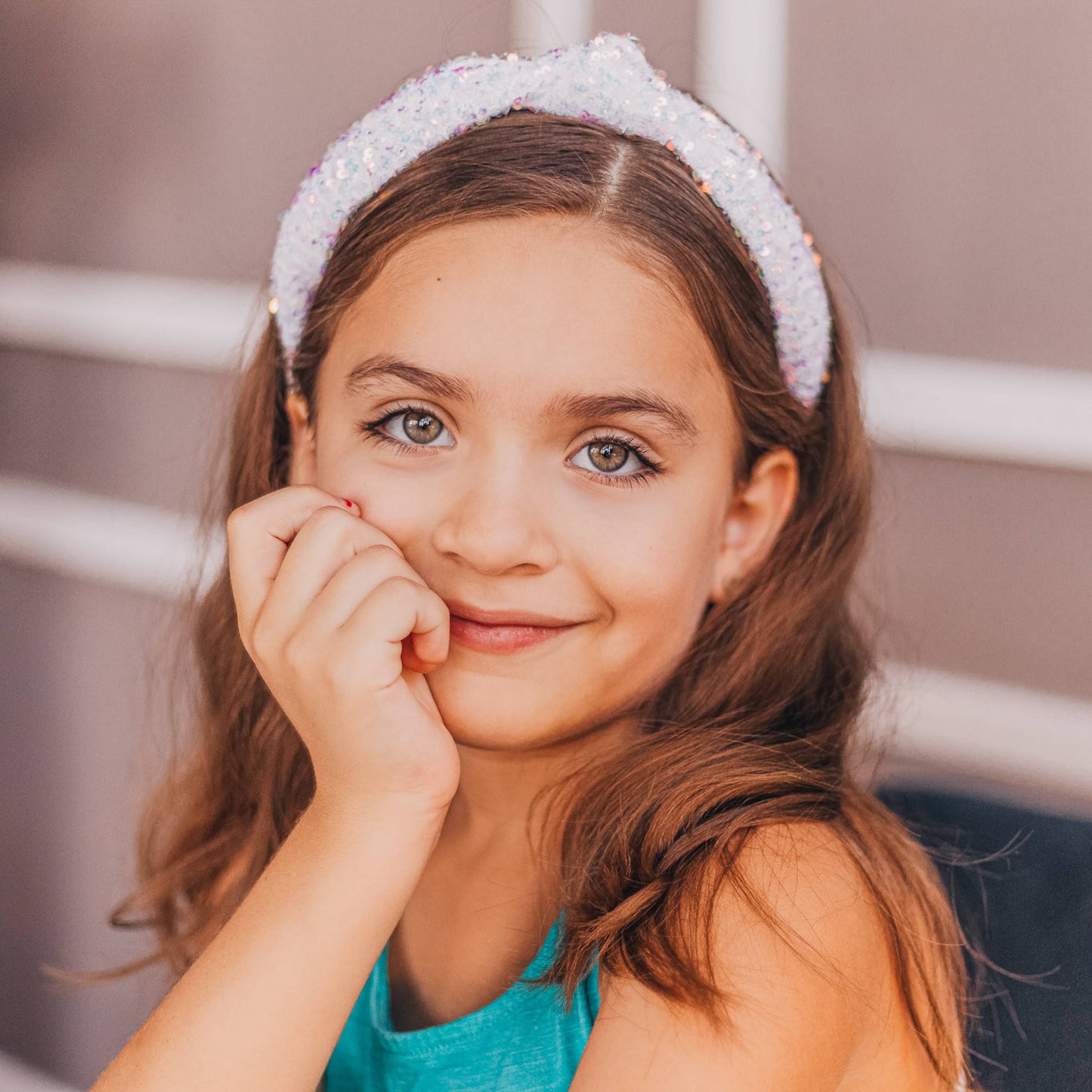 Sparkly Sequin Knot Headband