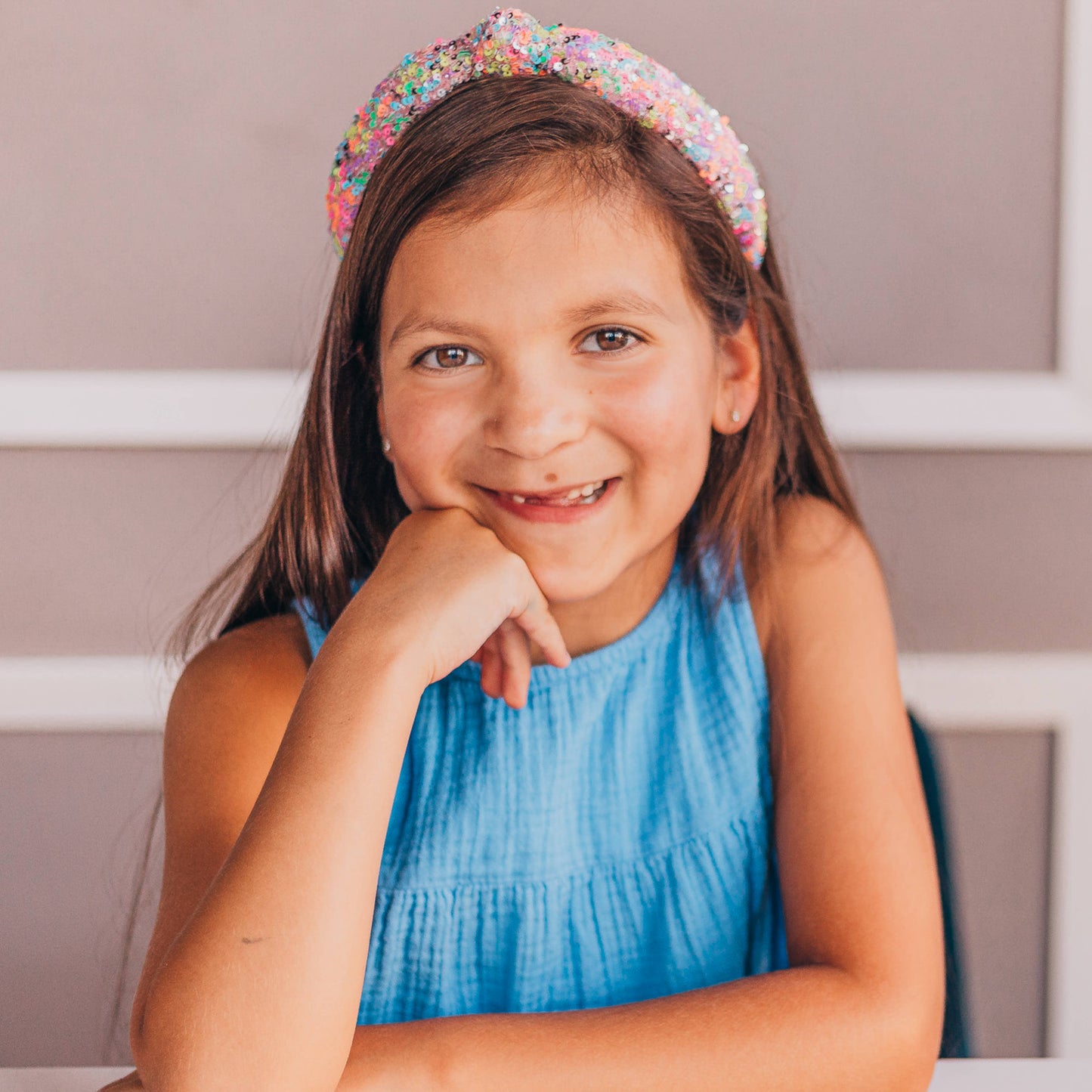 Sparkly Sequin Knot Headband