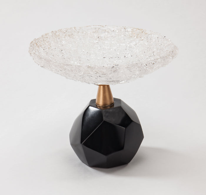 Black & Glass Bowl