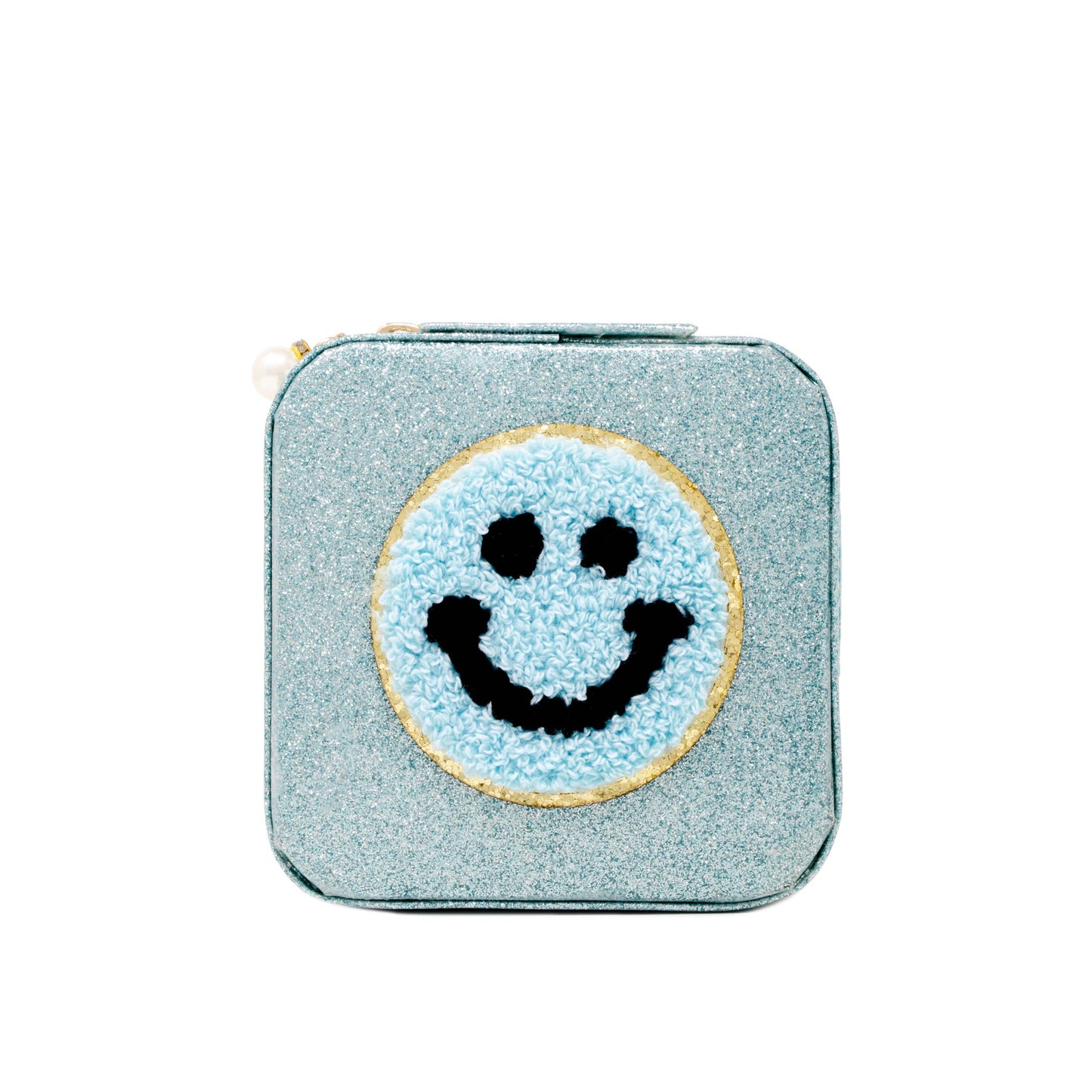 Happy Face Sparkle Jewelry Box