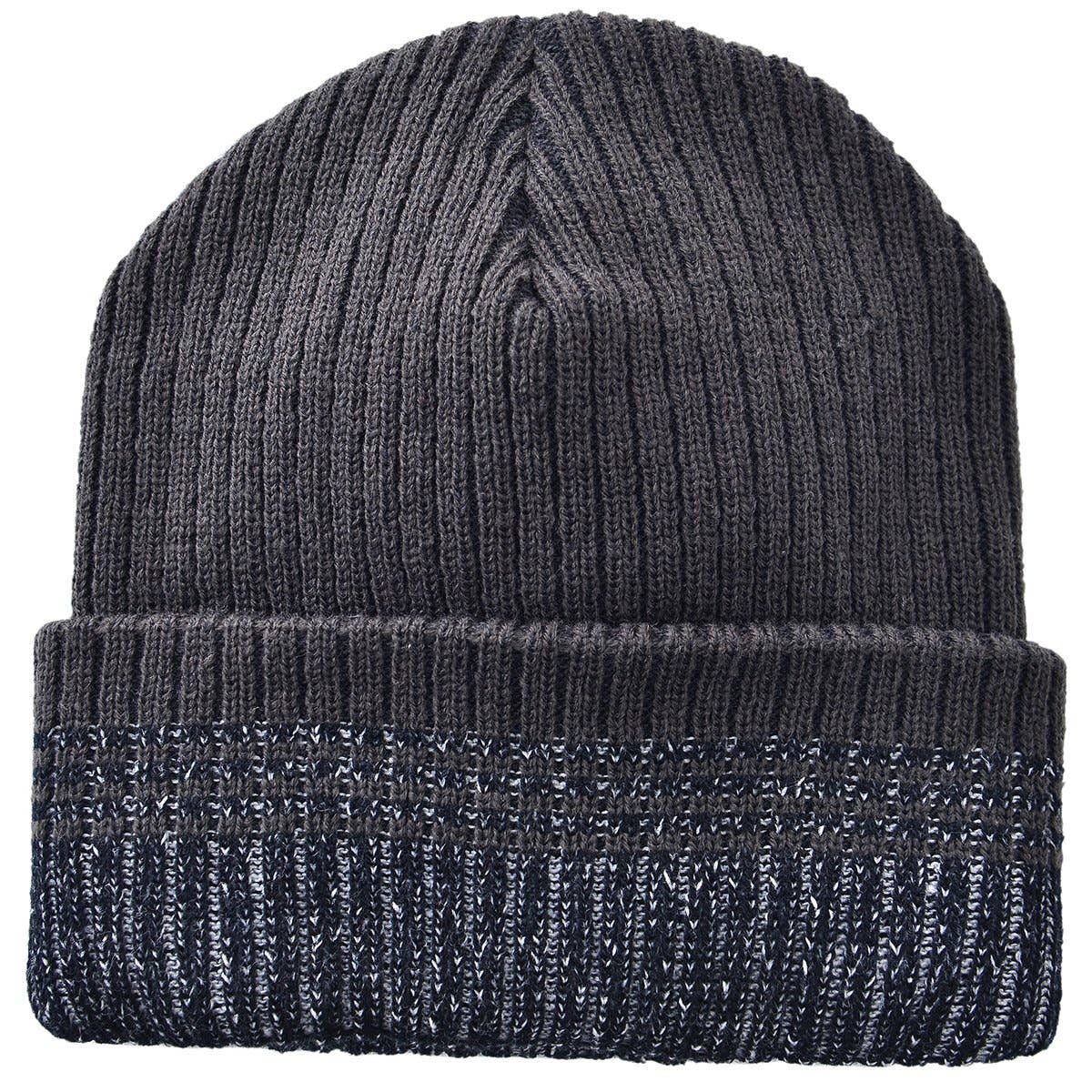 Striped Toboggan: Black