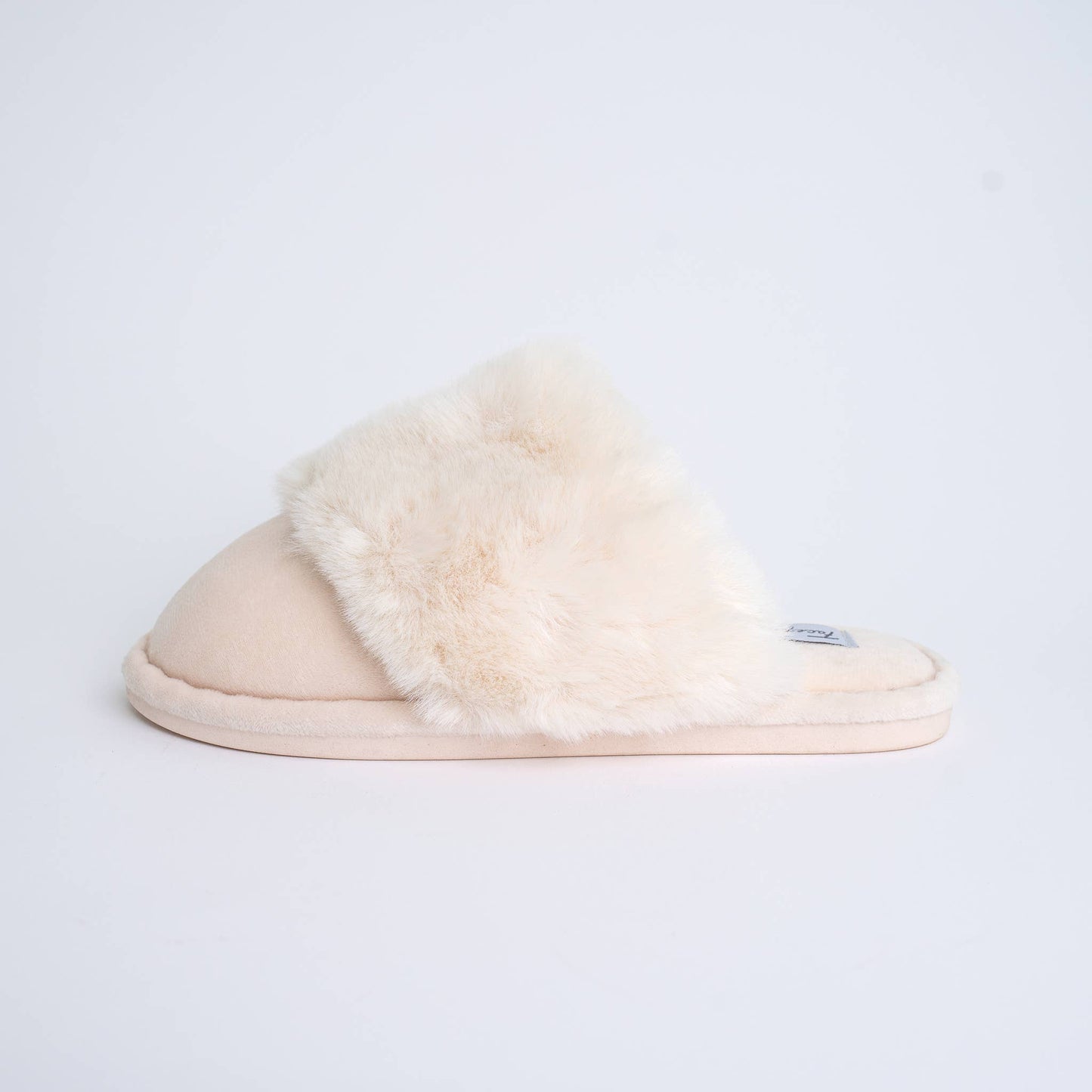 Faceplant Furry Slippers: Pink / Medium