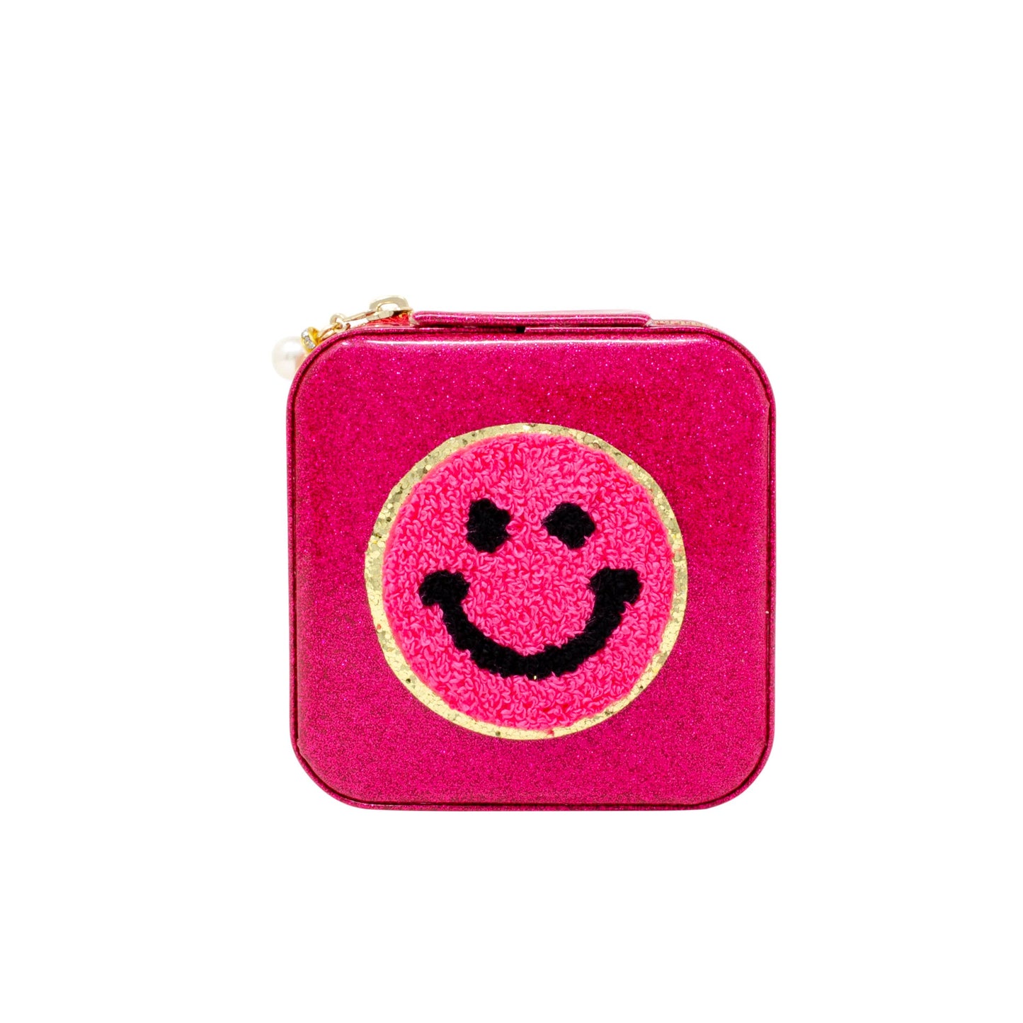 Happy Face Sparkle Jewelry Box