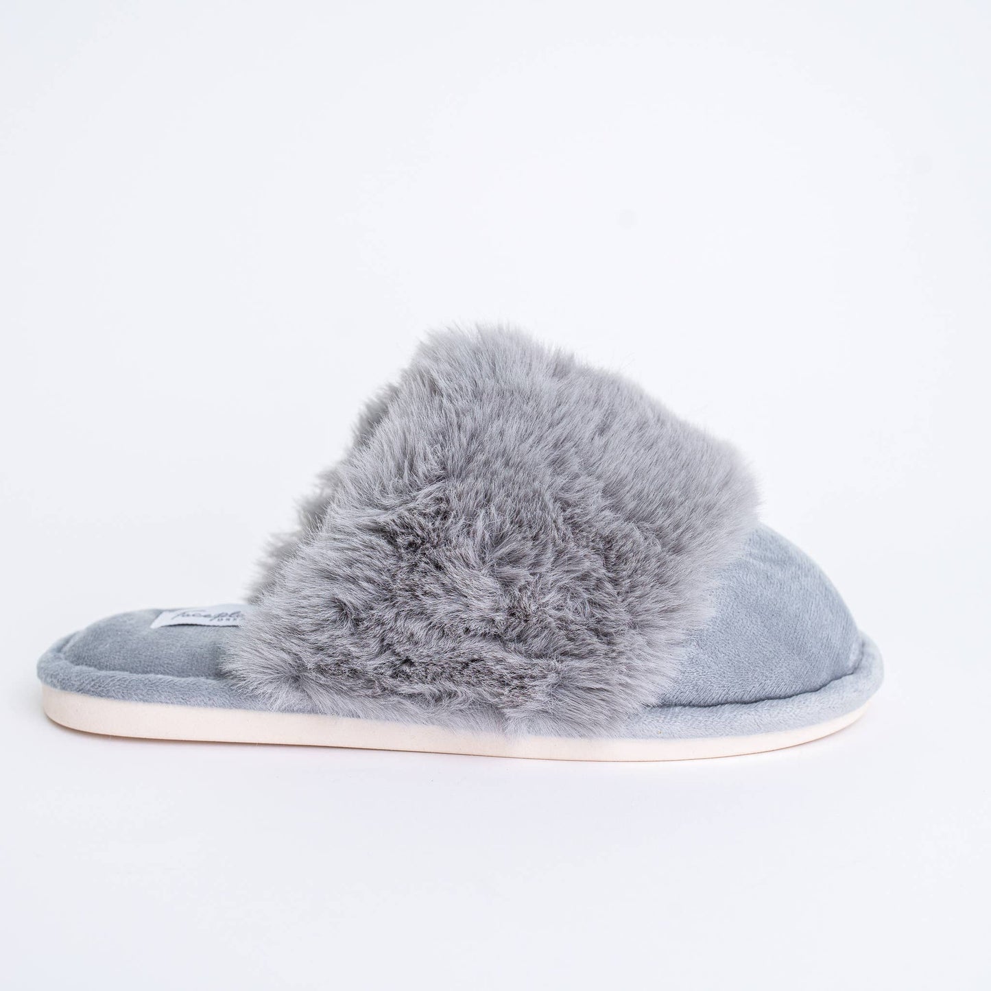 Faceplant Furry Slippers: Pink / Medium