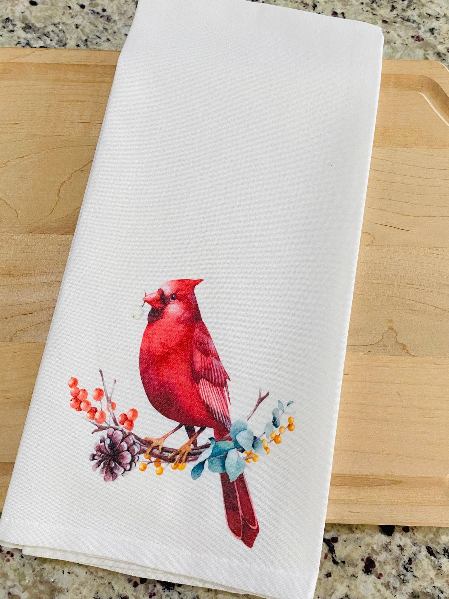 Cardinal Towel