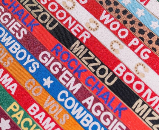 Gameday Beaded Purse Straps