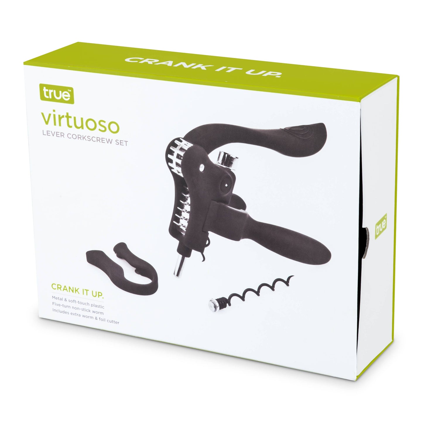 Virtuoso Lever Corkscrew Set by True