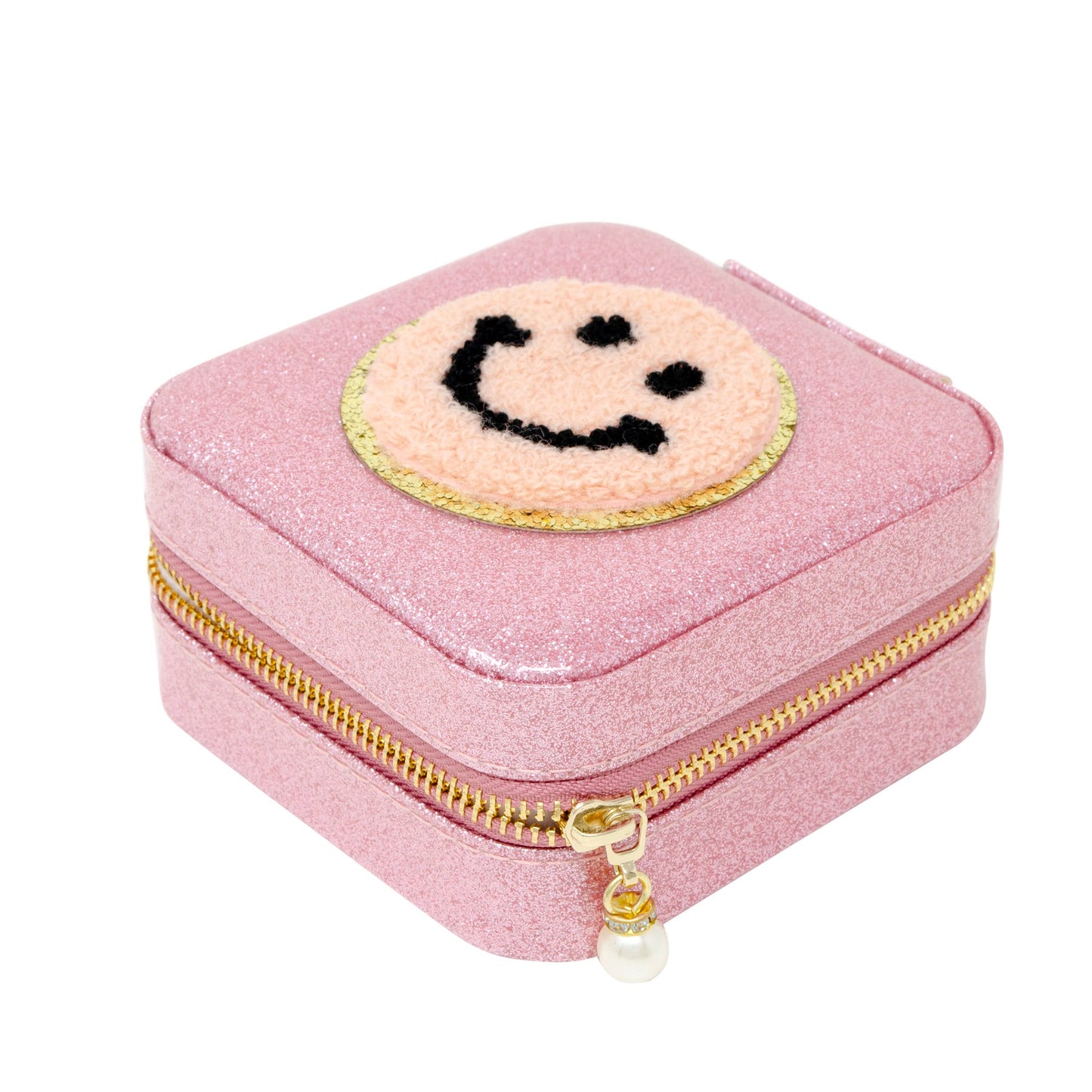 Happy Face Sparkle Jewelry Box