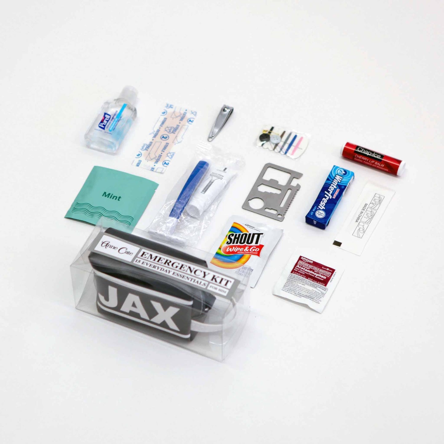 Mini Bag Emergency Kit - For Him: NASH (Nashville TN)