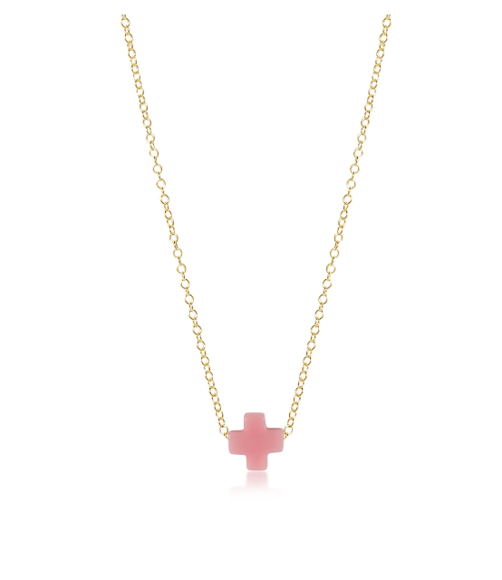 16" Signature Cross Necklace