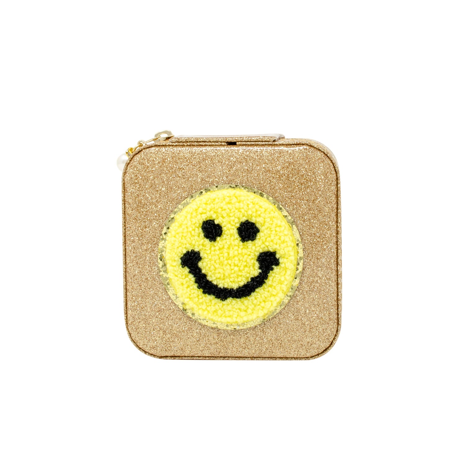 Happy Face Sparkle Jewelry Box