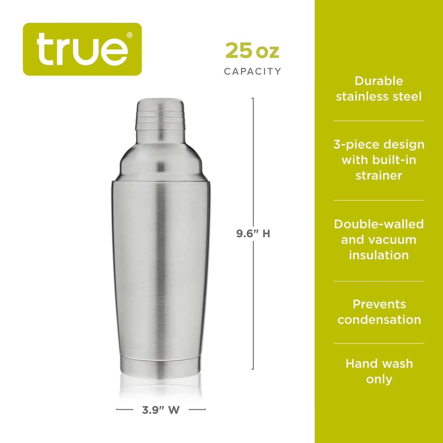 Vacuum Insulated Shaker