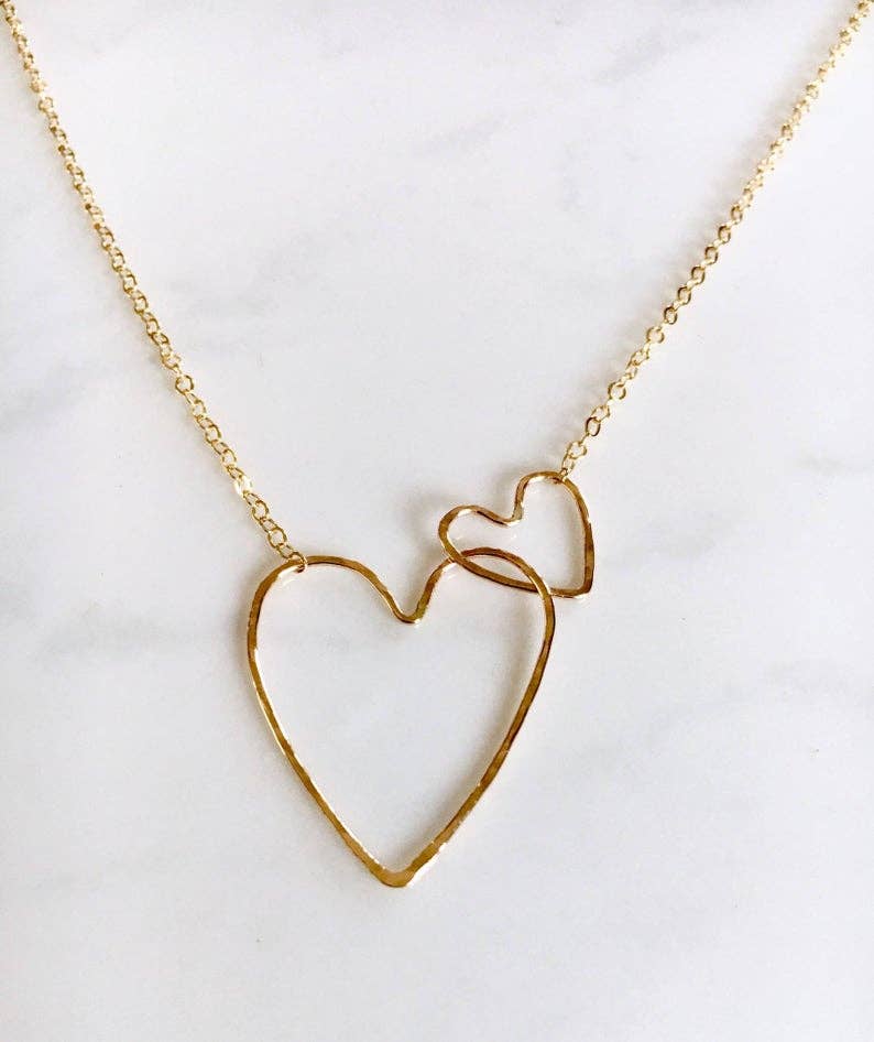 Interlocking Hearts Necklace