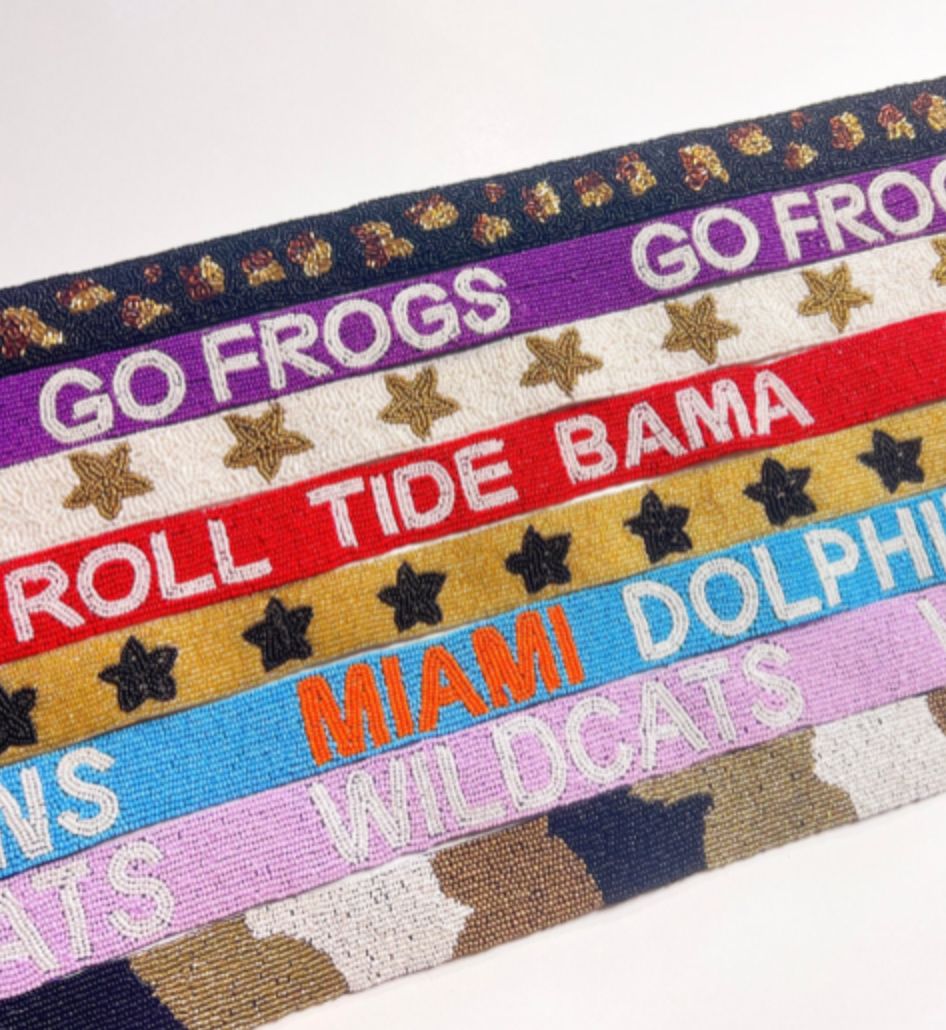 Gameday Beaded Purse Straps