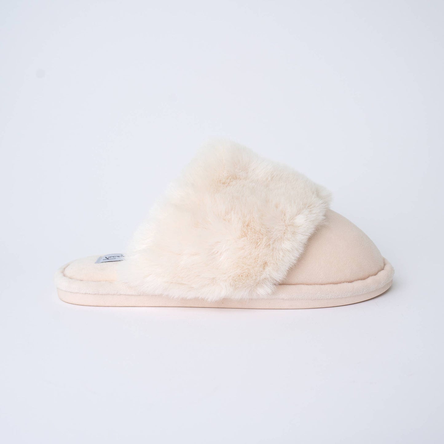 Faceplant Furry Slippers: Pink / Medium