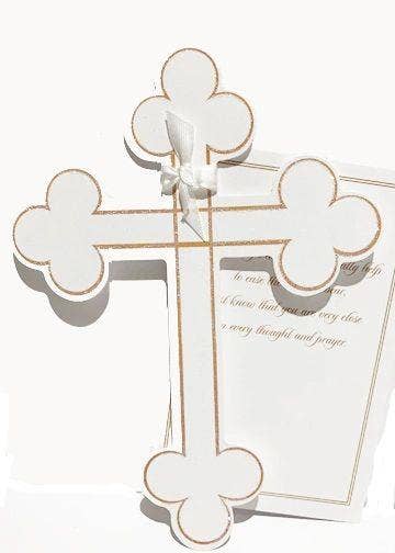 Cross Die Cut Greeting Cards