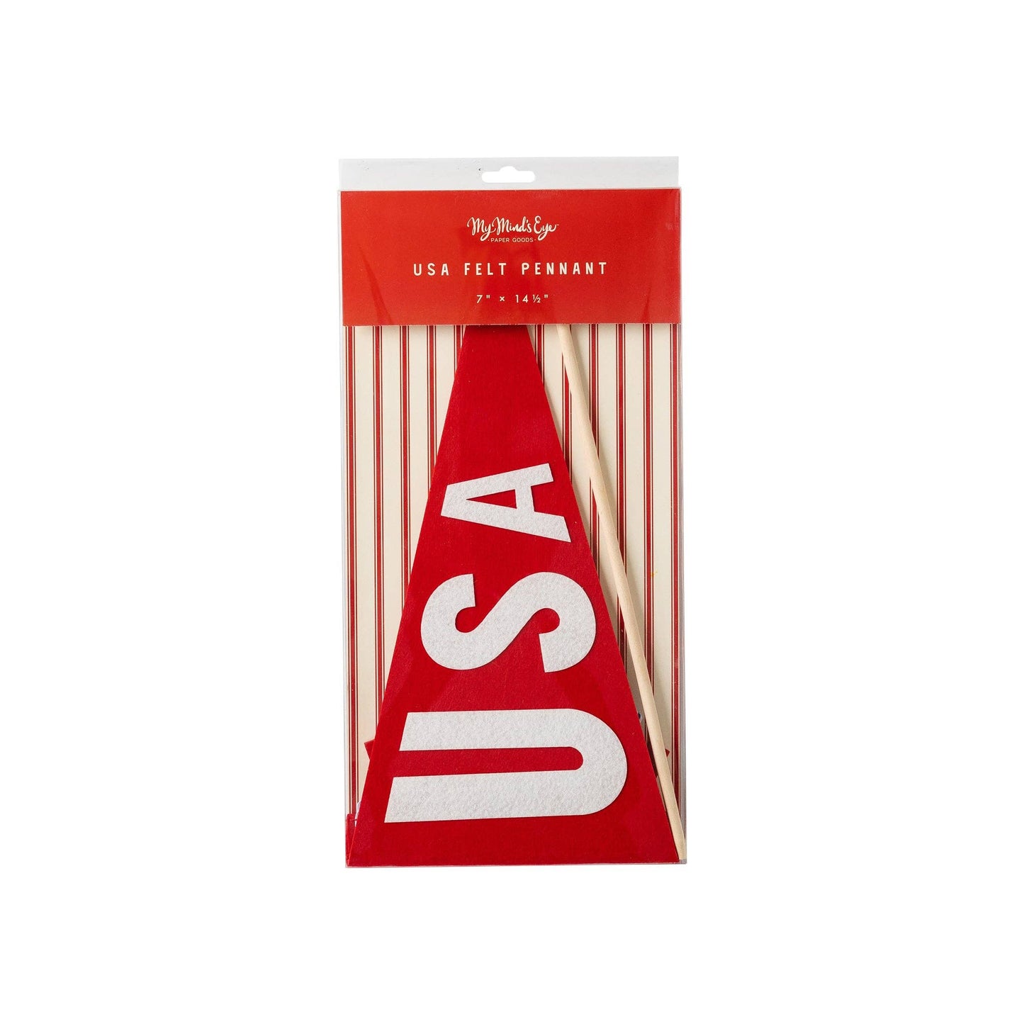 USA Felt Pennant Banner