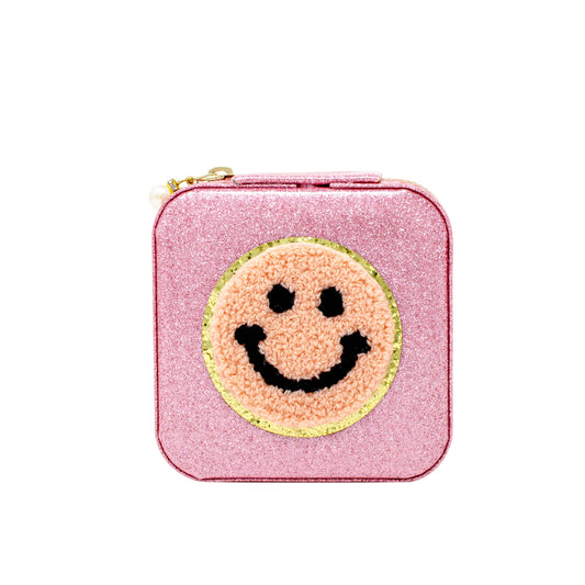 Happy Face Sparkle Jewelry Box