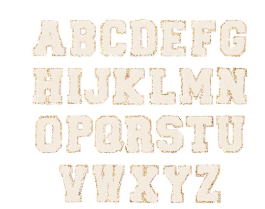 Chenille Letters