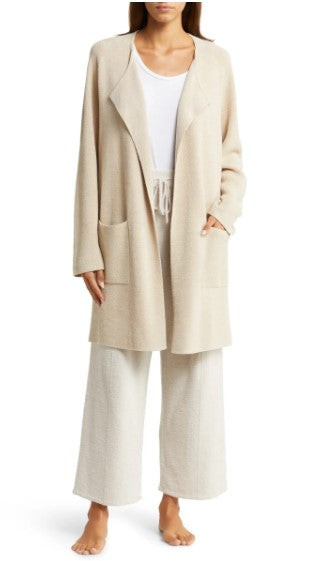 Wide Collar Jacket Sand Dollar or Glacier Grey