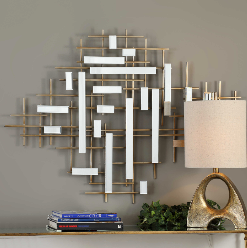 Apollo Mirrored Wall Decor