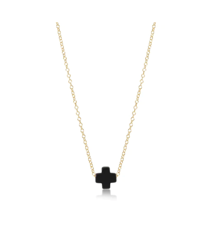 16" Signature Cross Necklace