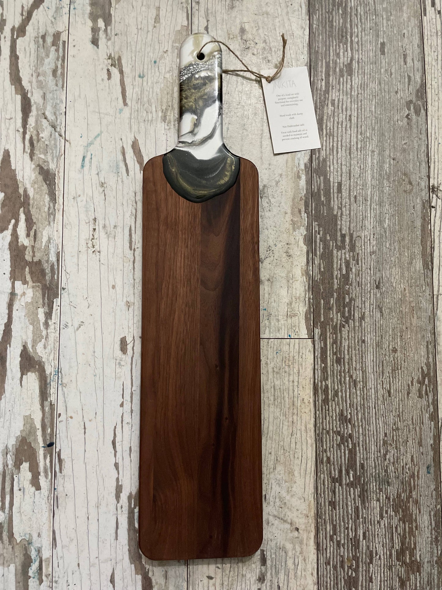 Monty Black Walnut baguette board